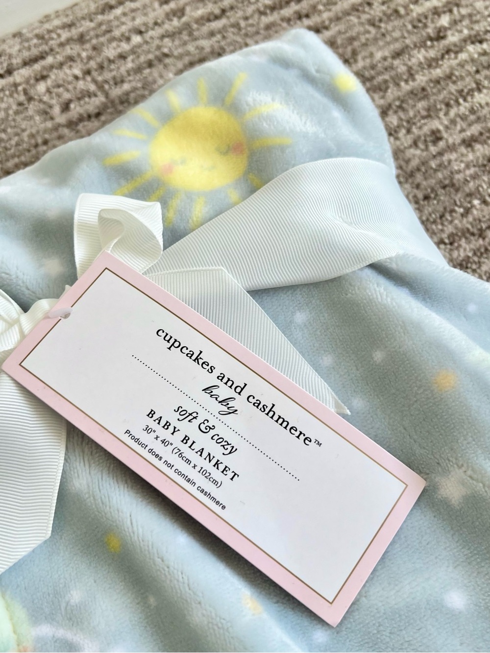 NWT Cupcakes & Cashmere Baby Blanket - Picture 2 of 4